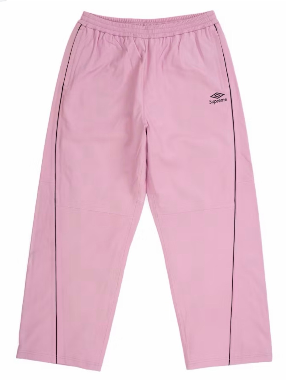 SUPREME x Umbro Pink Leather Track Pant